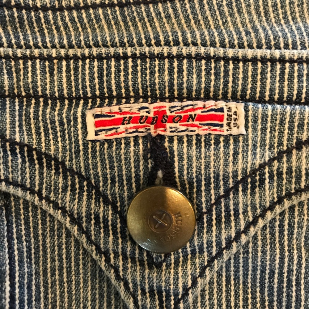 Hudson striped jeans bootcut